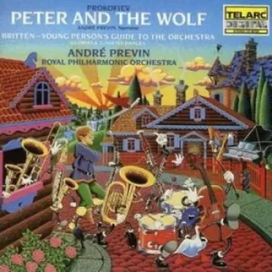 Image of Prokoviev Peter and the Wolf Britten Young Persons Guide to the Orchestra by Sergei Prokofiev CD Album