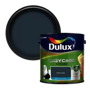 Image of Dulux Easycare Kitchen Faded Indigo Matt Emulsion Paint 2.5L