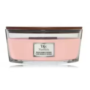 Image of Woodwick Pressed Blooms & Patchouli Scented Candle 453g