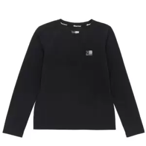Image of Karrimor Long Sleeve Run T Shirt Junior Girls - Black