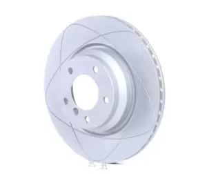 Image of ATE Brake disc BMW 24.0324-0200.1 34116764645,34116854999 Brake rotor,Brake discs,Brake rotors