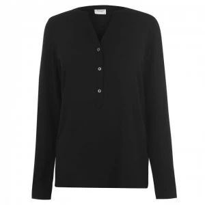 Image of JDY Track Long Sleeve Blouse - Black
