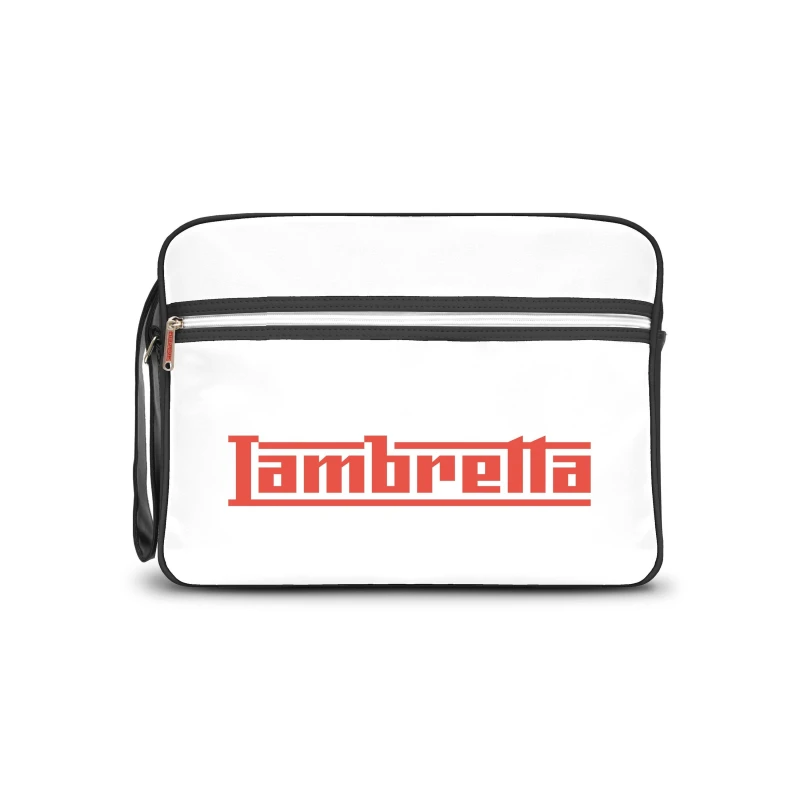 Image of Lambretta Flight Bag Black/White unisex One Size
