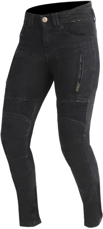 Image of Trilobite 2461 Parado Monolayer Slim Fit Ladies Jeans Long Black Size 30