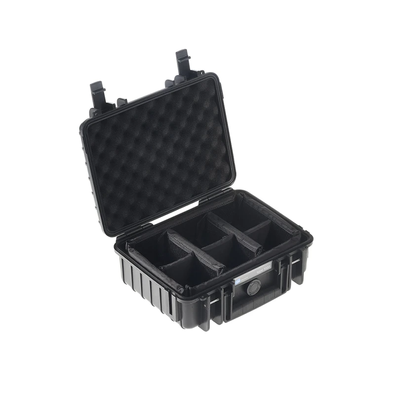 Image of B&amp;W 1000/B/RPD equipment case Briefcase/classic case Black
