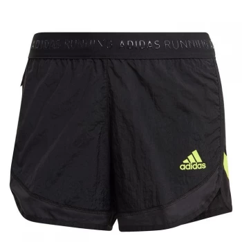 Image of adidas Ultra Shorts Ladies - Black/Yellow