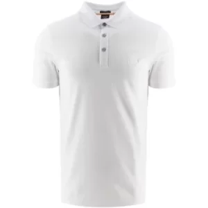 Image of BOSS White Passenger Polo Shirt
