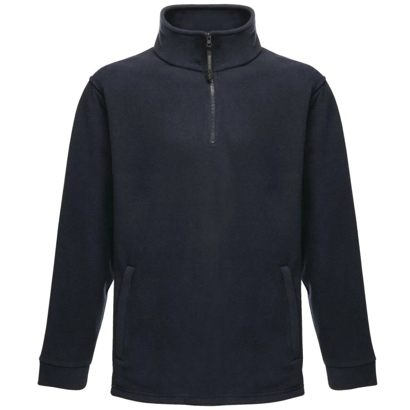 Image of Regatta Professional Great Outdoors Unisex Thor Overhead Half Zip Anti-Pill Fleece Sweater (170 Gsm) Dark Navy (S)