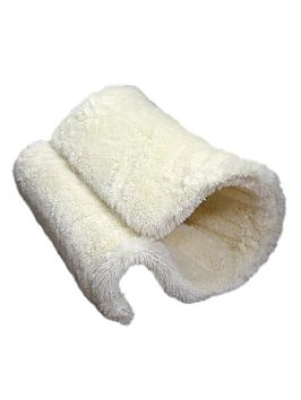 Image of Rosewood Luxury Tunnel Cat Bed Cream unisex