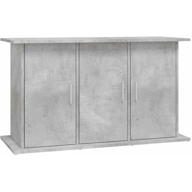 Image of VIDAXL Vidaxl - Aquarium Stand Concrete Grey 101x41x58cm Engineered Wood 8720845418373