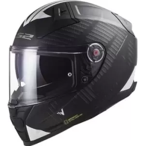 Image of LS2 Ff811 Vector Ii Splitter Black White Full Face Helmet L