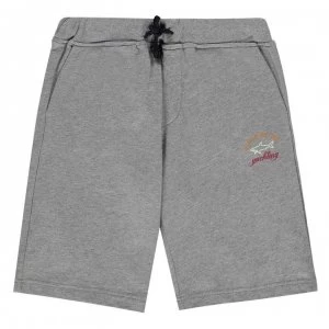 Image of Paul And Shark Crew Badge Shorts - Grey 931
