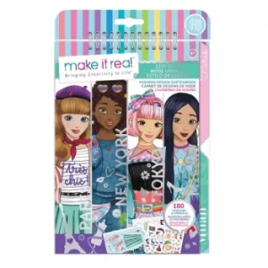 Image of Make It Real Fashion Design Sketchbook: City Style
