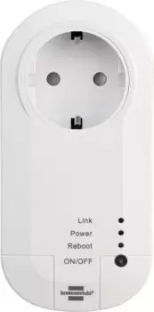 Image of Brennenstuhl 1294840 smart plug 3680 W Home White