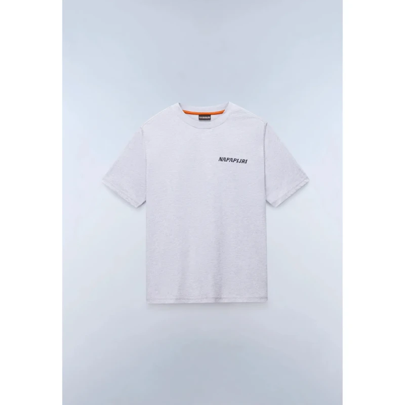 Image of T-Shirt Napapijri Sol Gris Male 3XL