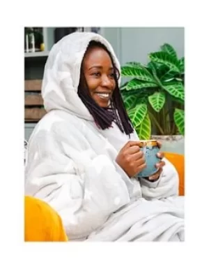 Image of Rest Easy Sleep Better Hugzee Grey Star