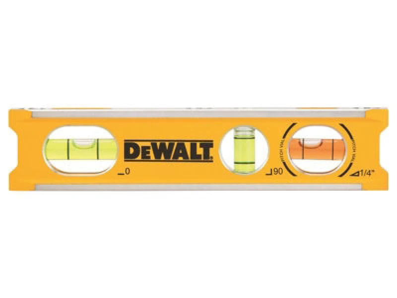 Image of DEWALT Billet Spirit Level DWHT42525-0 Length: 6" 1/2" / 165mm