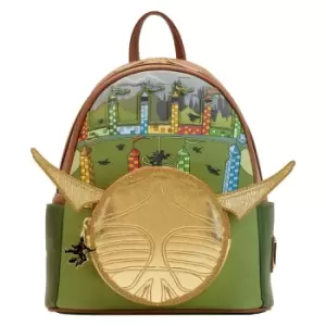 Image of Loungefly Harry Potter Golden Snitch Mini Backpack
