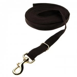 Image of Kincade Cotton Lunge Rein - Brown