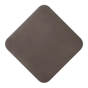 Image of Magnetic Base Wall Lamp, 12W LED 3000K 498lm, 20cm Diamond, Coffee - Luminosa Lighting