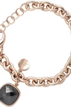 Image of Bronzallure Rose Quartz and Haematite Bracelet JEWEL WSBZ00548.R.E