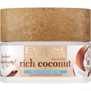 Image of Eveline Cosmetics Rich Coconut Rejuvenating Nourishing Cream with Probiotics 50ml