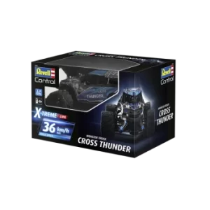 Image of X-Treme CROSS THUNDER 1:18 Scale Revell Control Radio Controlled Monster Truck