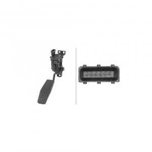 Image of Accelerator Pedal Position Sensor HELLA 6PV 010 946-301