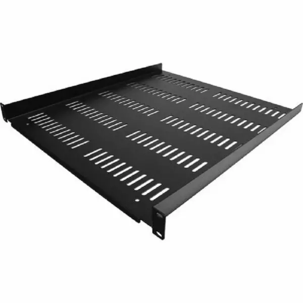 Image of StarTech.com 1U Vented Server Rack Cabinet Shelf - Fixed 20" Deep Cantilever Rackmount Tray