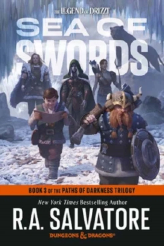 Image of Sea of Swords: Dungeons & Dragons : Book 3 of the Paths of Darkness Trilogy Paperback / softback