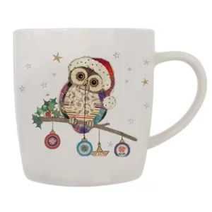 Image of Kooks Xmas Owl Baubles Mug