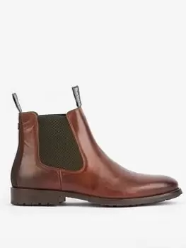 Image of Barbour Farndish Chelsea Boots, Walnut, Size 10, Men