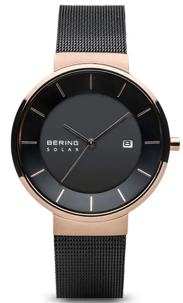 Image of Bering Watch Solar Mens - Black BNG-322