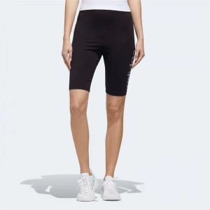 Image of adidas Womens Shorts Slim - Black/White