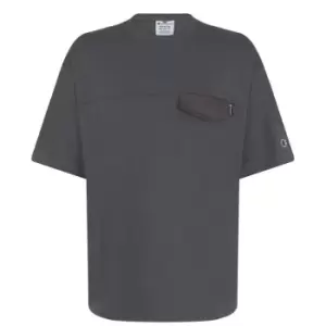 Image of Champion Twill Pocket T-Shirt Mens - Grey