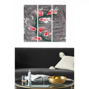 Image of MDF208685407 Multicolor Decorative MDF Painting (3 Pieces)