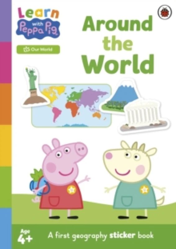 Image of Learn with Peppa: Around the World sticker activity book Paperback / softback