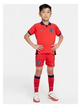 Image of Nike Little Kids England 2022 Away Kit -Red, Red, Size XL (7-8 Years)