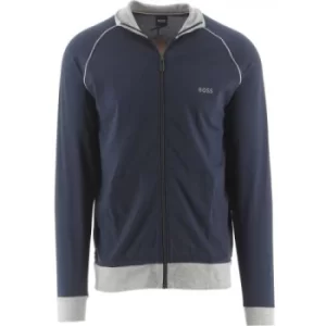 Image of BOSS Dark Blue Mix and Match Zip Top