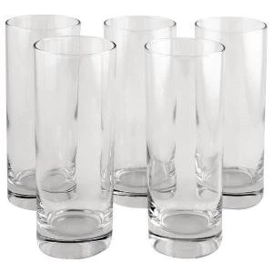 Image of Clear Tall Tumbler Drinking Glass 36.5cl Pack of 6 0301023