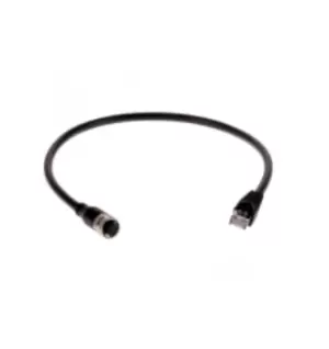 Image of Axis 01793-001 networking cable Black 0.5 m Cat5e