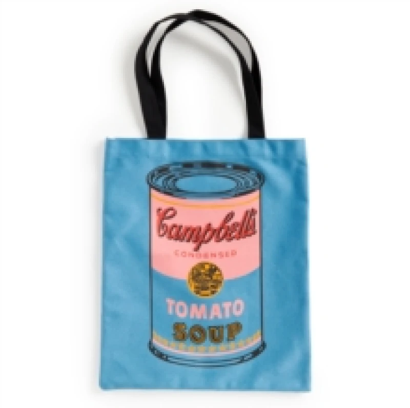 Image of Warhol Soup Can Volume 3 Canvas Tote Bag. Novelty book. By Galison Books