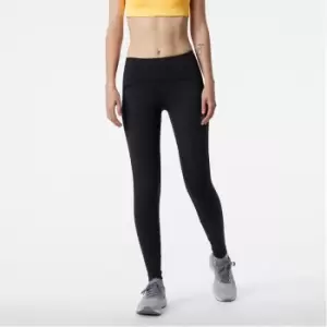 Image of New Balance Balance Impact Run Tights Womens - Black