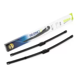 Image of VALEO Wiper blade 574382 Windscreen wiper,Window wiper VW,SEAT,POLO (9N_),Ibiza III Schragheck (6L),Cordoba Limousine (6L2)