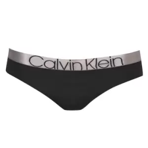 Image of Calvin Klein Icon Cotton Thong - Black