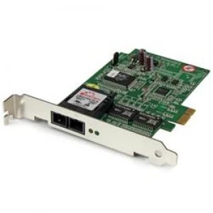 Image of StarTech.com 1000 Mbps Gigabit Ethernet Multi Mode SC Fiber PCI Express Card - 550m
