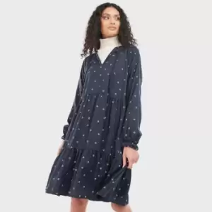 Image of Barbour Evergreen Lyocell Midi Dress - UK 8