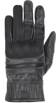 Image of Helstons Bull Air Summer Motorcycle Gloves, black-grey, Size M L, black-grey, Size M L