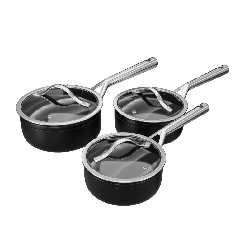 Image of DMD Collective Vita Deluxe Pan Set - 3 Piece - Black One Size