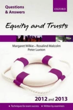 Image of Equity and Trusts 2012 and 2013 by Margaret Wilkie Book